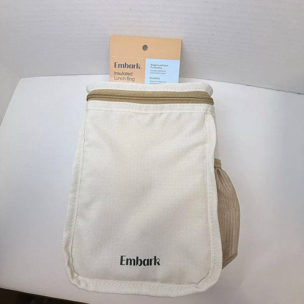 Embark Insulated Lunch Bag In Tan New